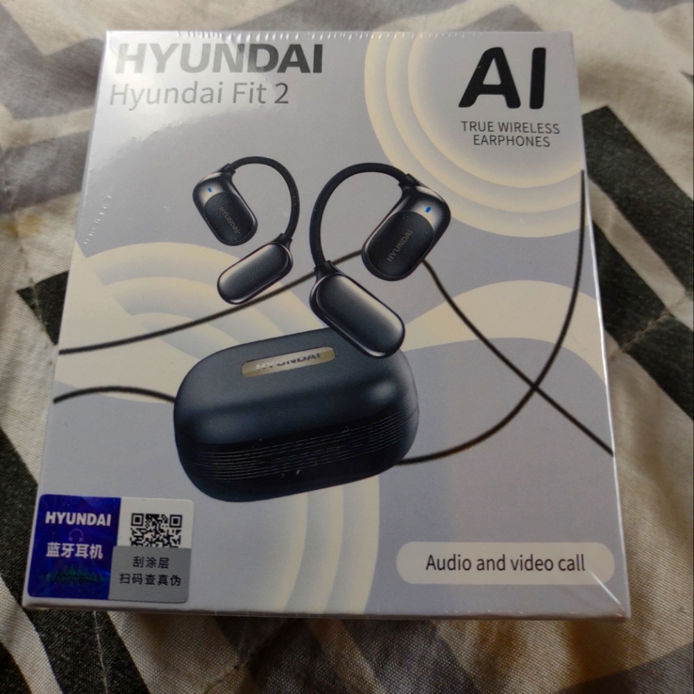 Hyundai Fit 2 Wireless Earphones - Black